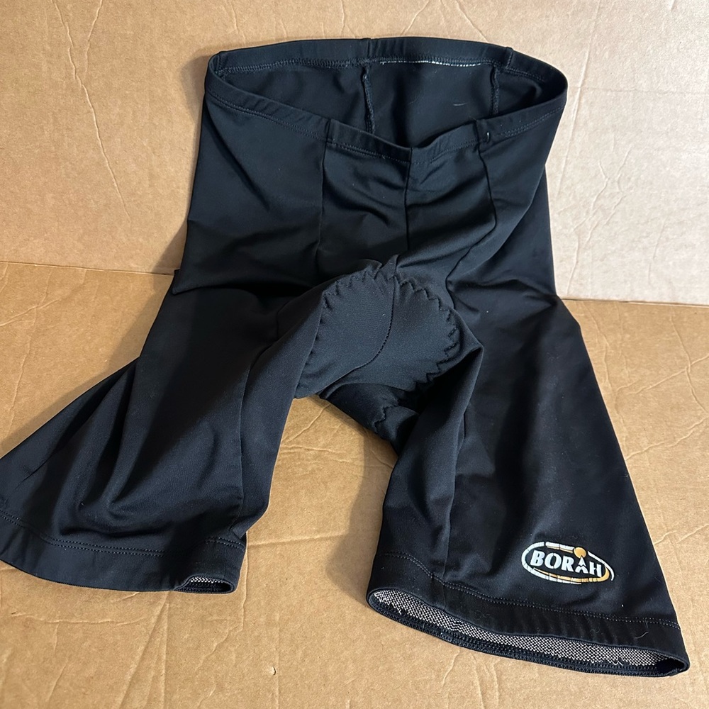 Borah Black Cycling Shorts